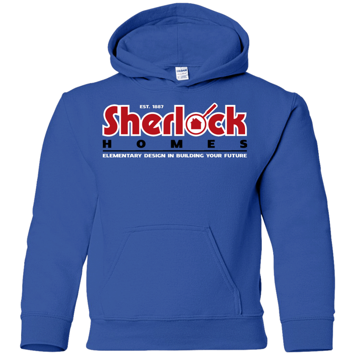 Sweatshirts Royal / YS Elementary Design Youth Hoodie