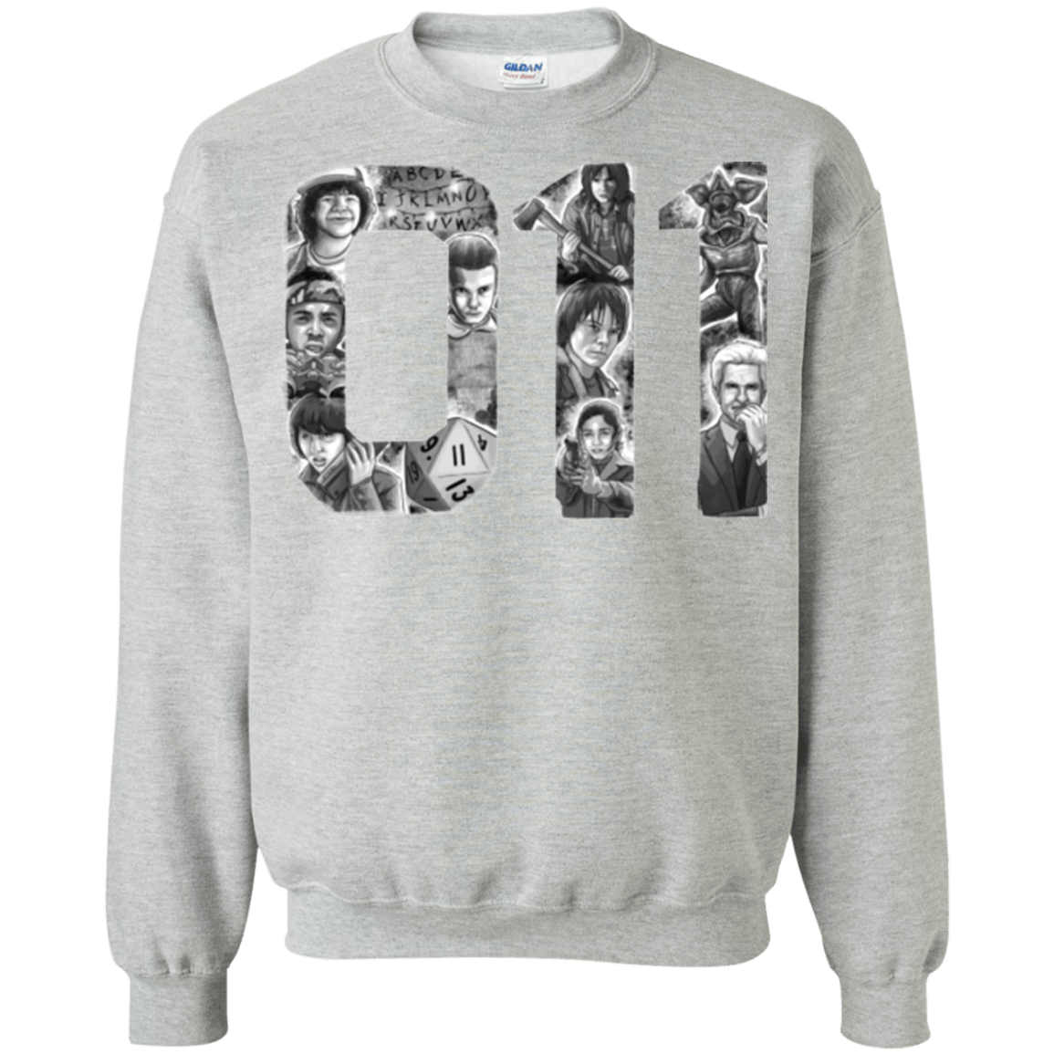 Sweatshirts Sport Grey / Small Eleven Crewneck Sweatshirt