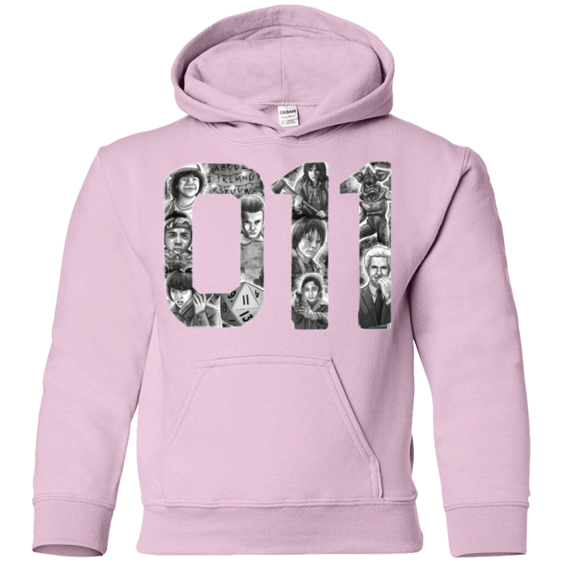 Sweatshirts Light Pink / YS Eleven Youth Hoodie