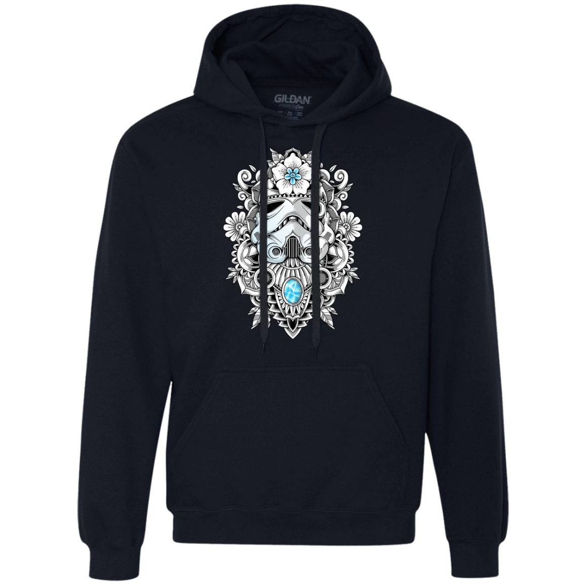 Sweatshirts Navy / S Elite Soldier Premium Fleece Hoodie