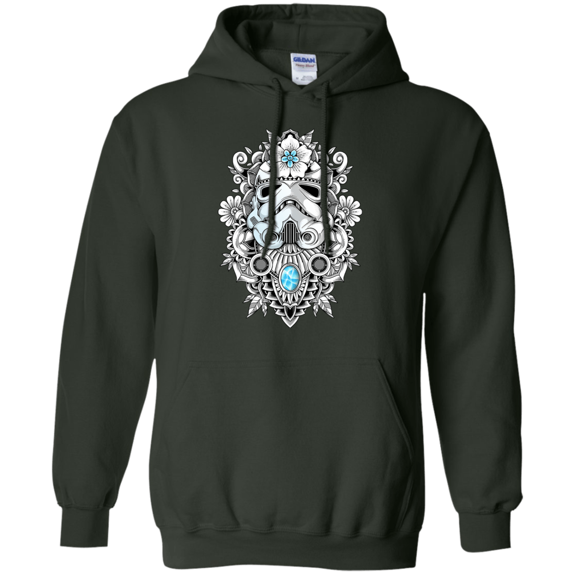 Sweatshirts Forest Green / S Elite Soldier Pullover Hoodie