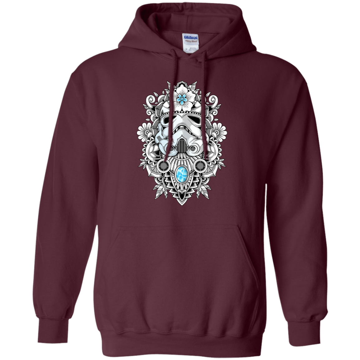 Sweatshirts Maroon / S Elite Soldier Pullover Hoodie