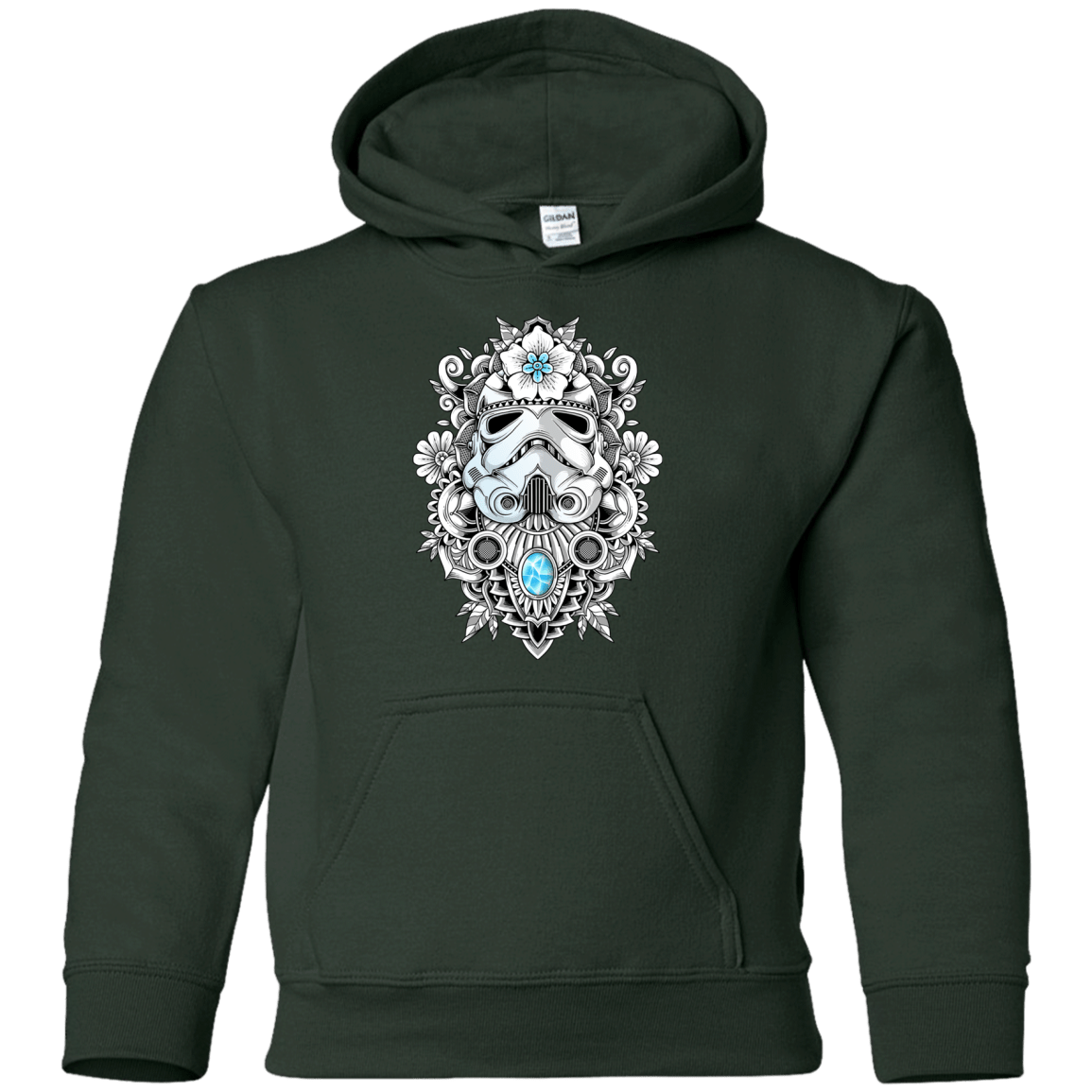 Sweatshirts Forest Green / YS Elite Soldier Youth Hoodie