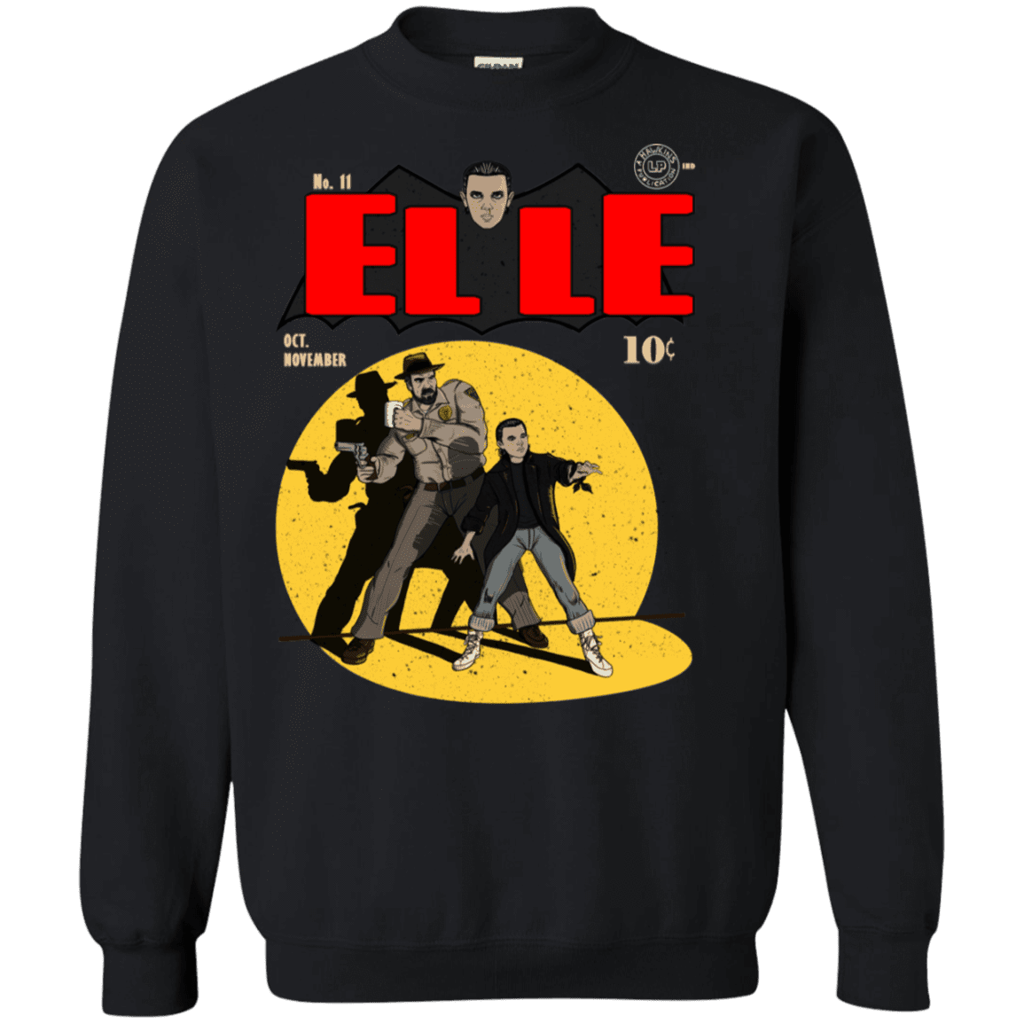 Sweatshirts Black / S Elle N11 Crewneck Sweatshirt