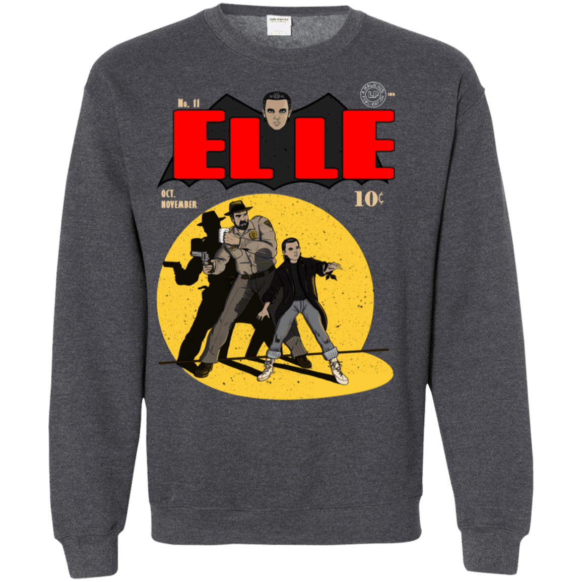 Sweatshirts Dark Heather / S Elle N11 Crewneck Sweatshirt