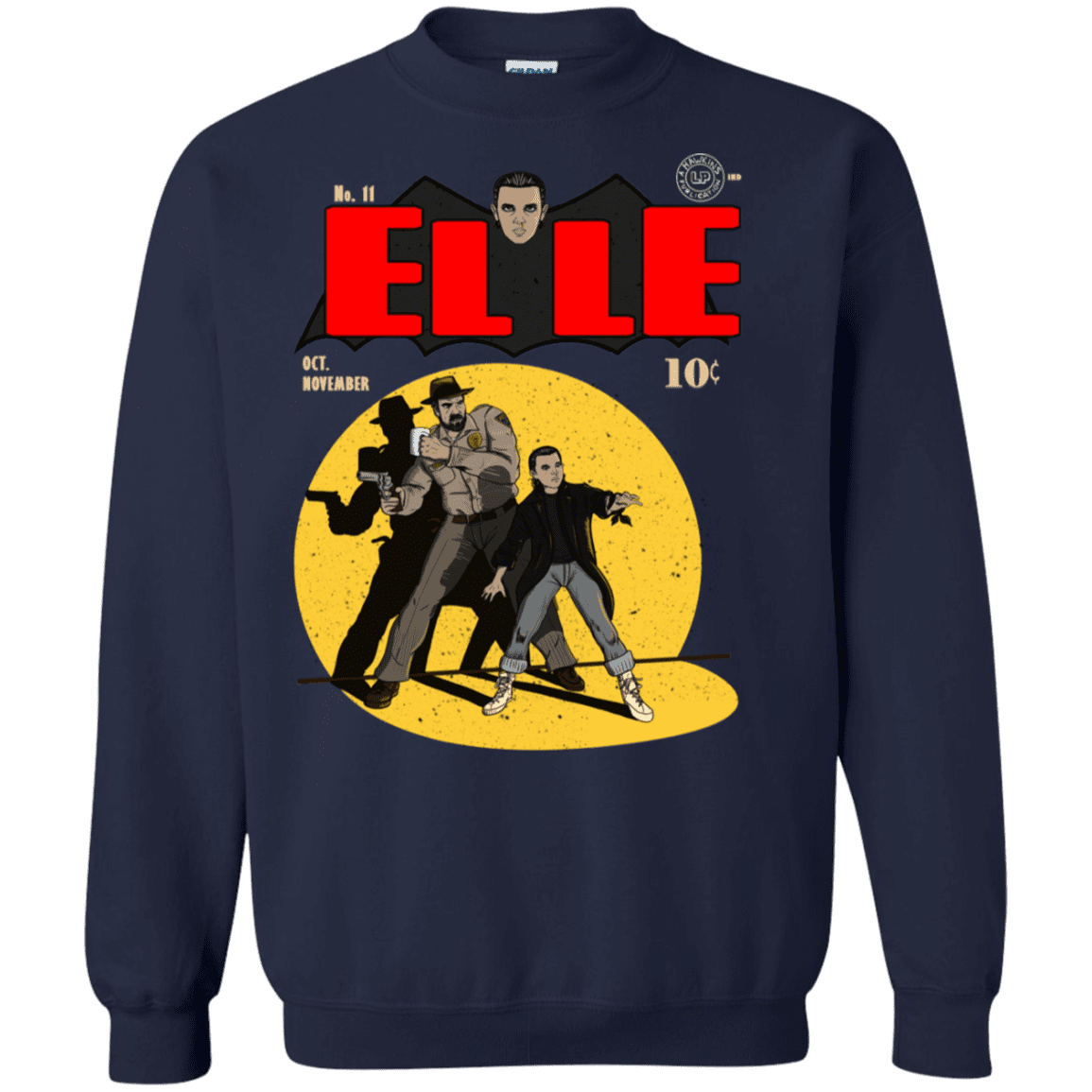 Sweatshirts Navy / S Elle N11 Crewneck Sweatshirt