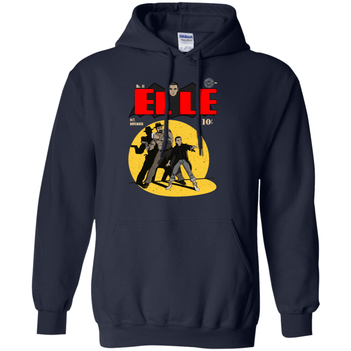 Sweatshirts Navy / S Elle N11 Pullover Hoodie