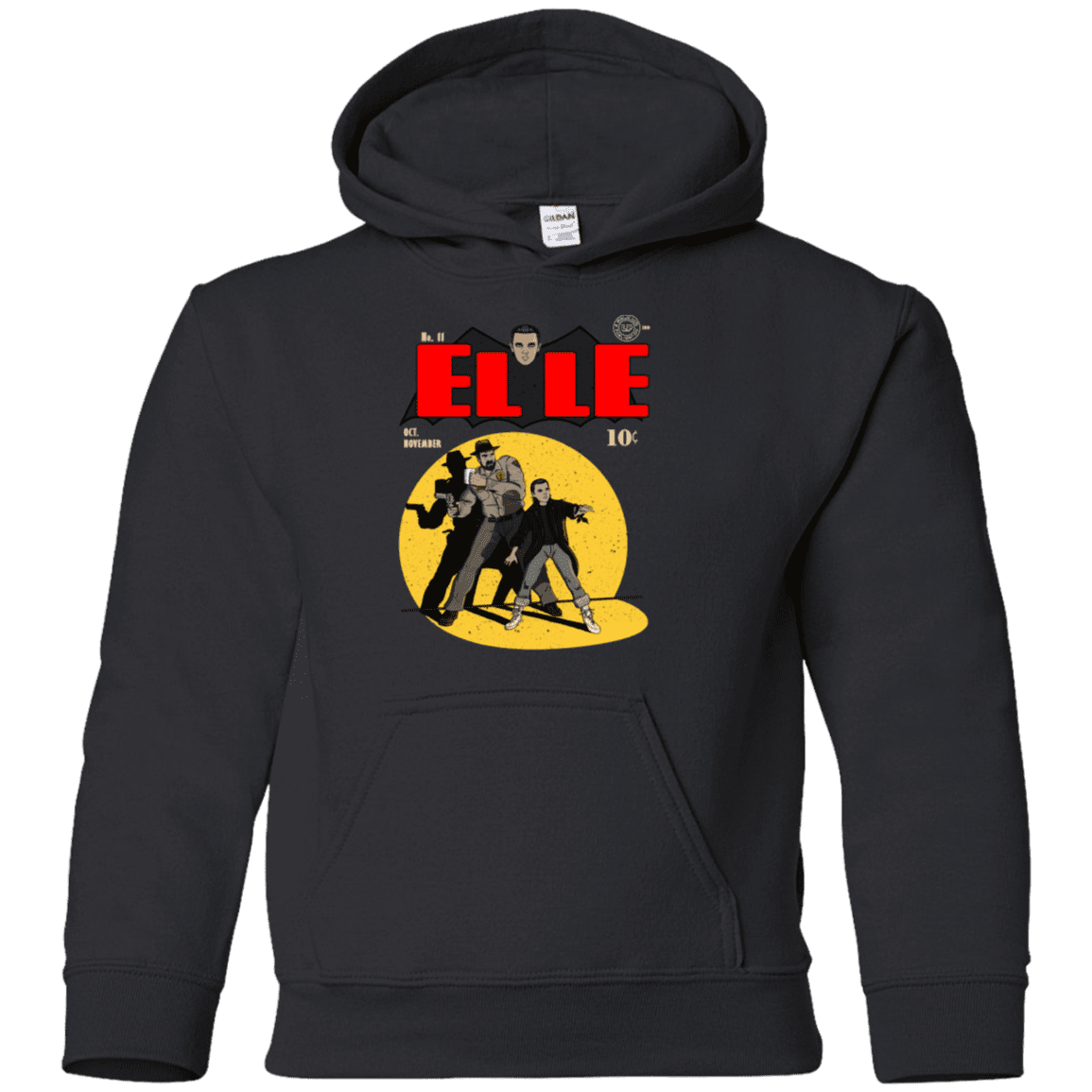 Sweatshirts Black / YS Elle N11 Youth Hoodie