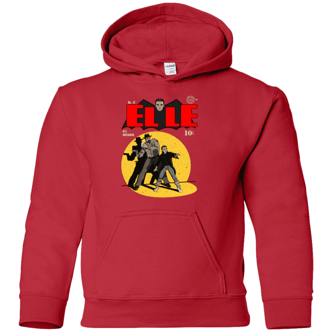 Sweatshirts Red / YS Elle N11 Youth Hoodie