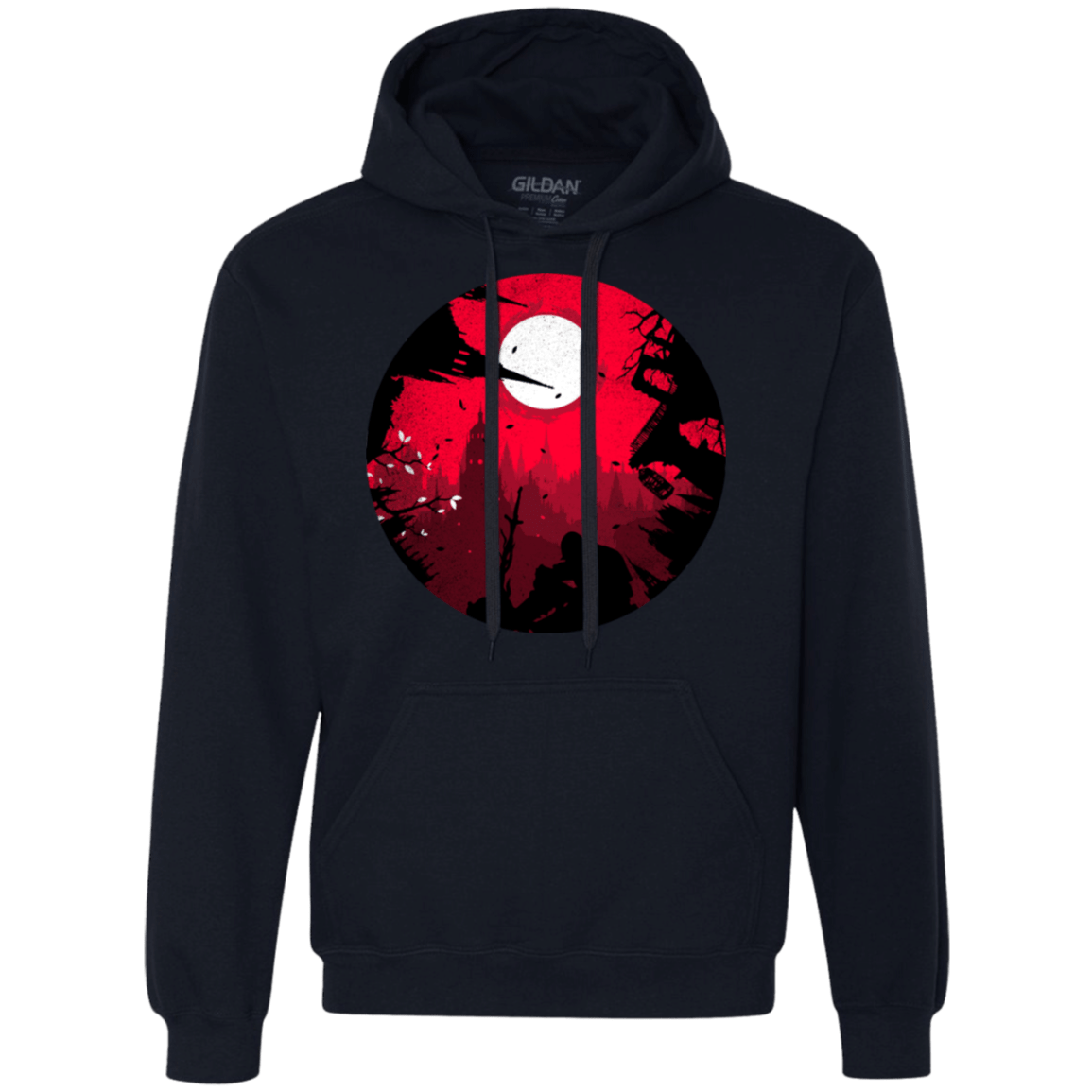 Sweatshirts Navy / S Embrace the Darkness Premium Fleece Hoodie