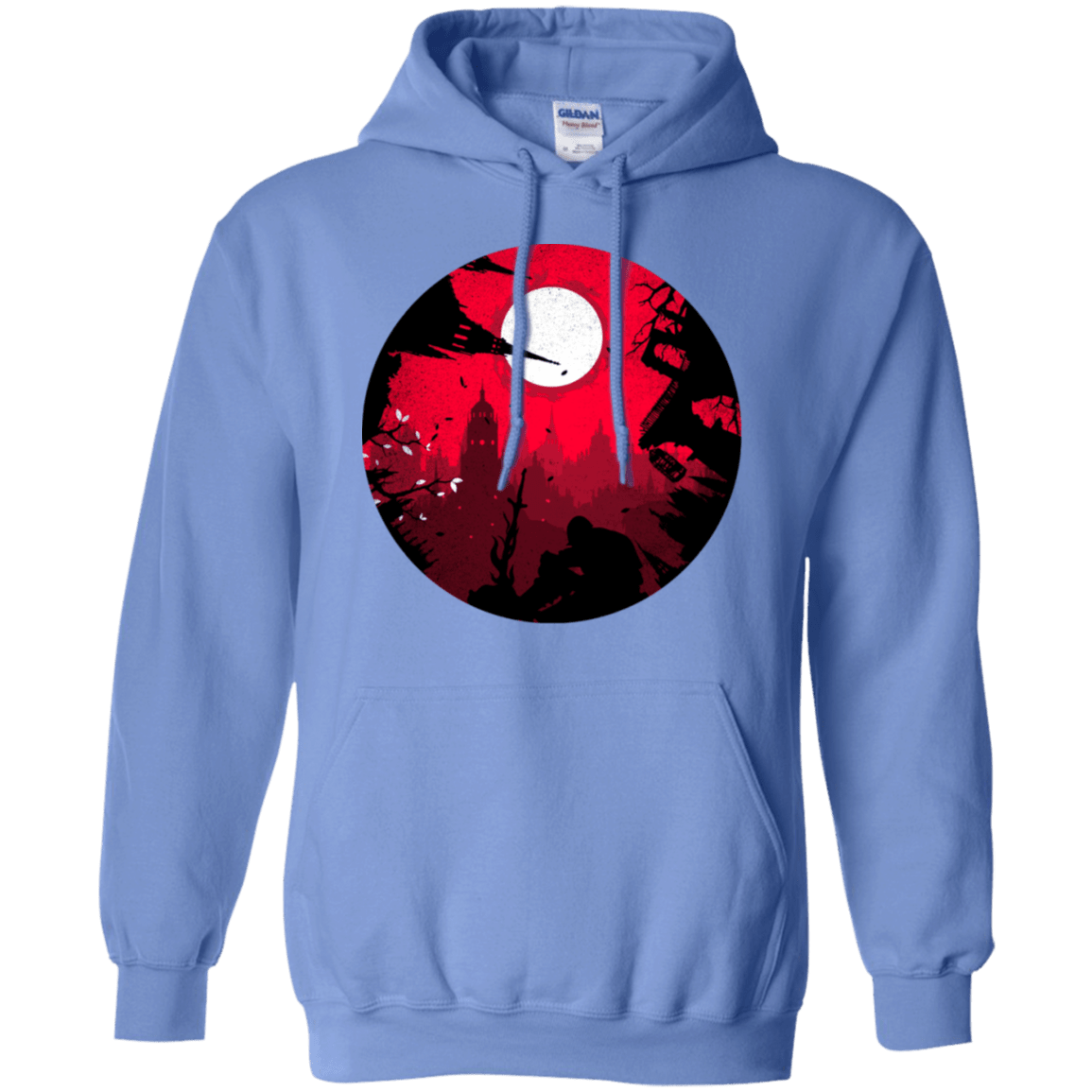 Sweatshirts Carolina Blue / S Embrace the Darkness Pullover Hoodie