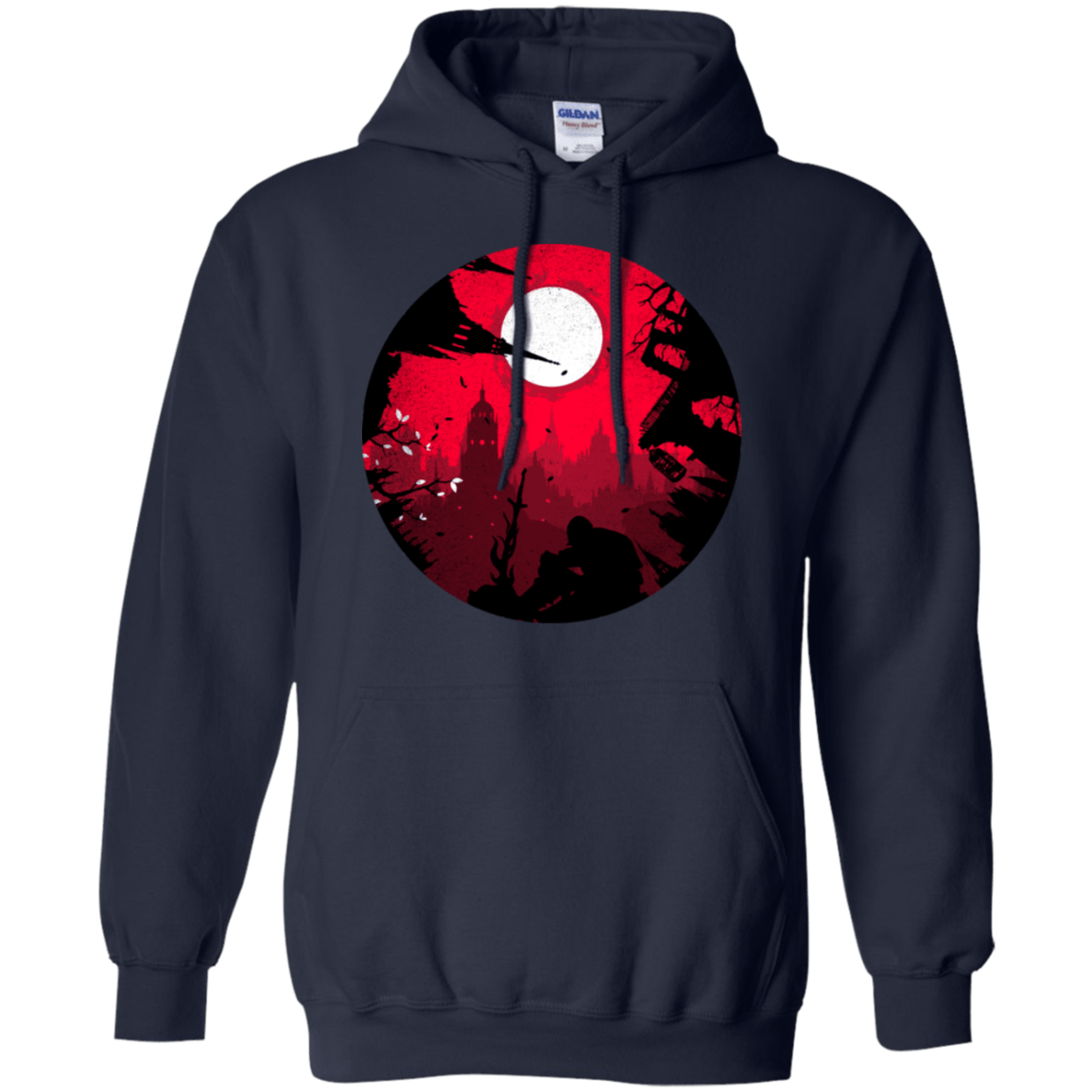 Sweatshirts Navy / S Embrace the Darkness Pullover Hoodie