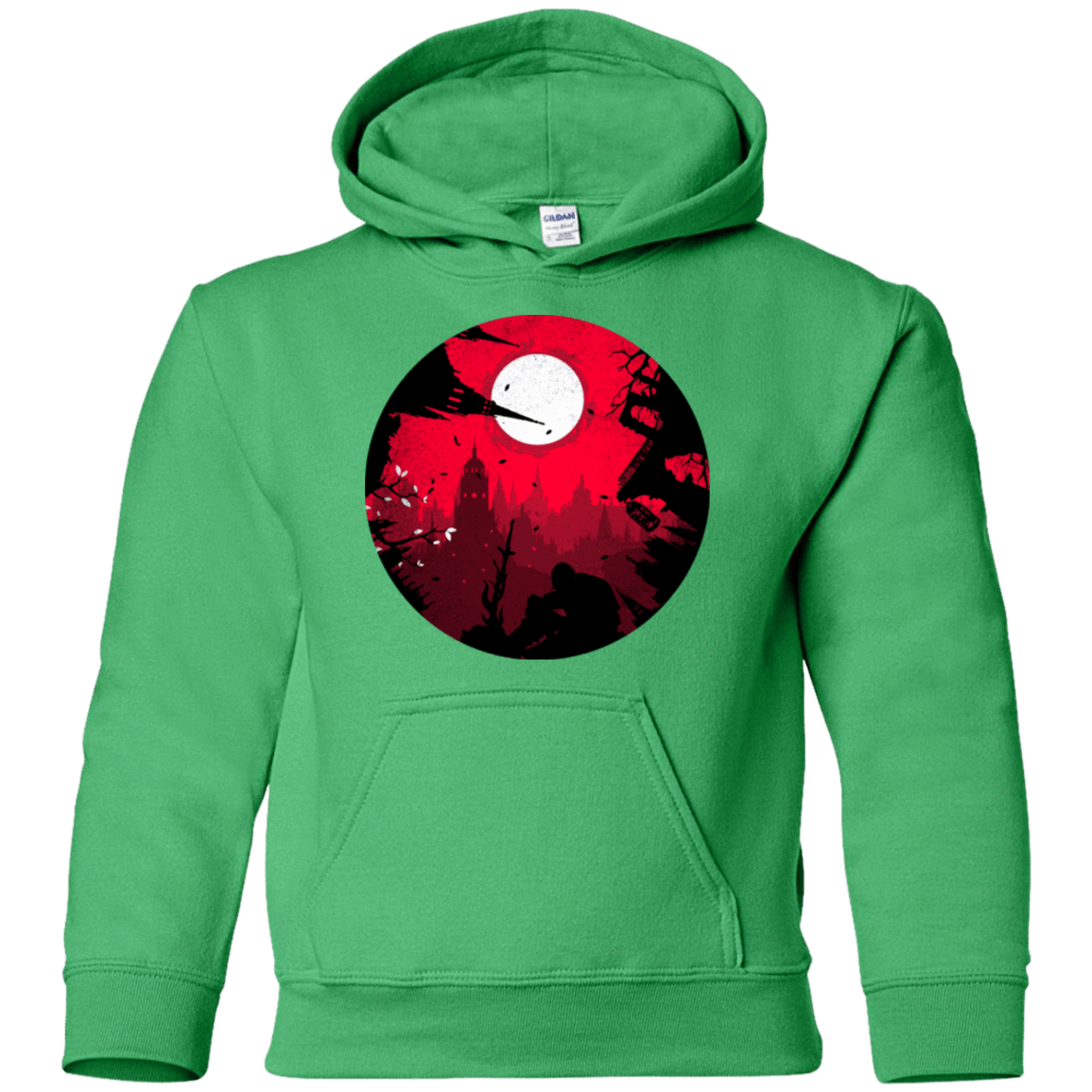 Sweatshirts Irish Green / YS Embrace the Darkness Youth Hoodie