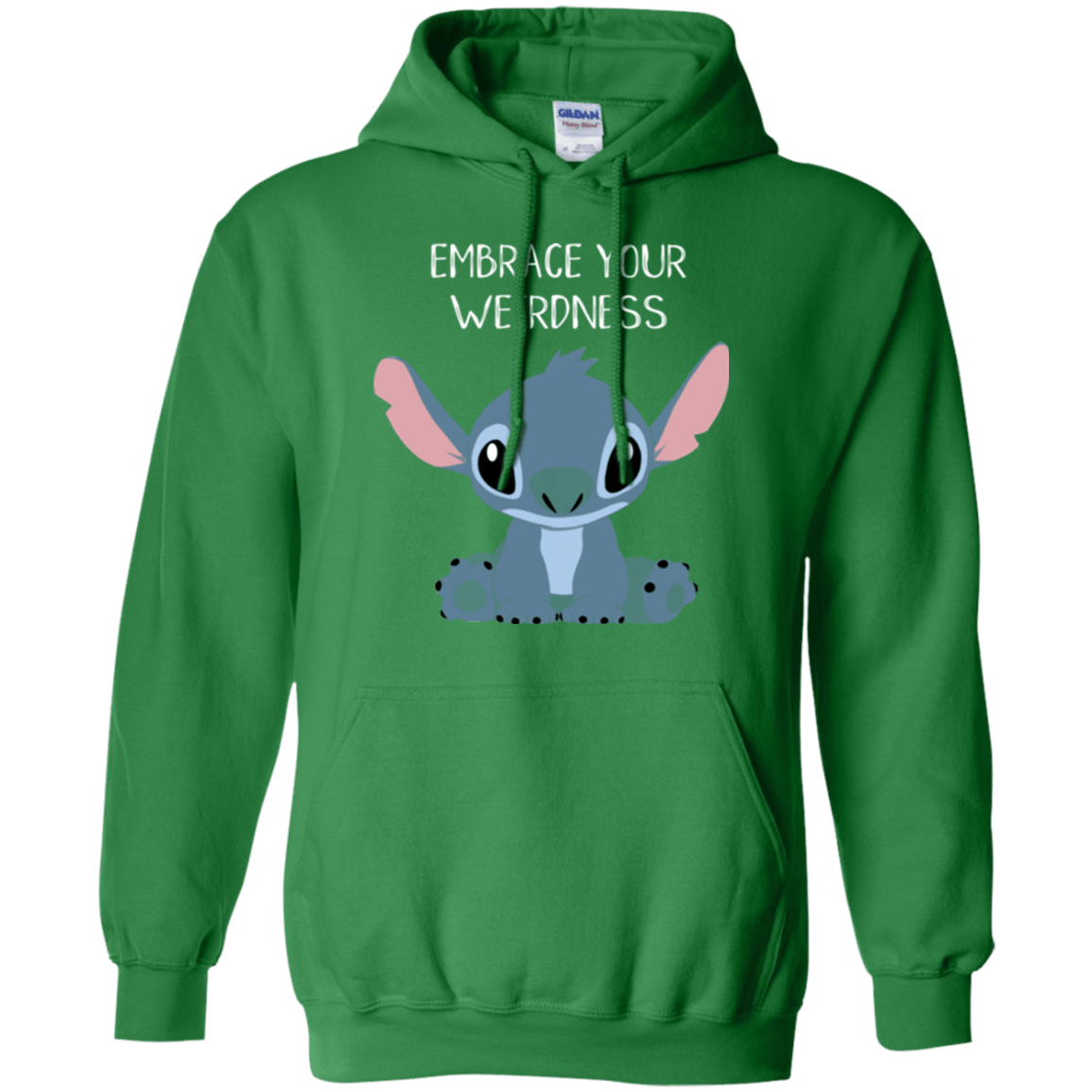 Sweatshirts Irish Green / S Embrace your weirdness Pullover Hoodie