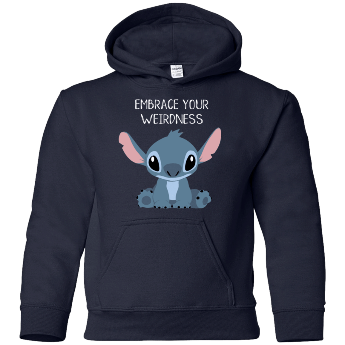 Sweatshirts Navy / YS Embrace your weirdness Youth Hoodie