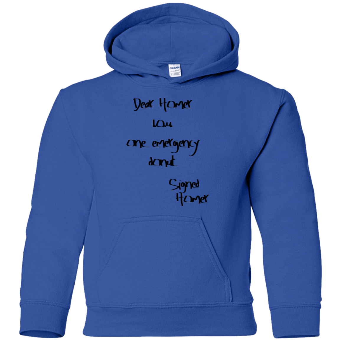 Sweatshirts Royal / YS Emergency Donut Youth Hoodie