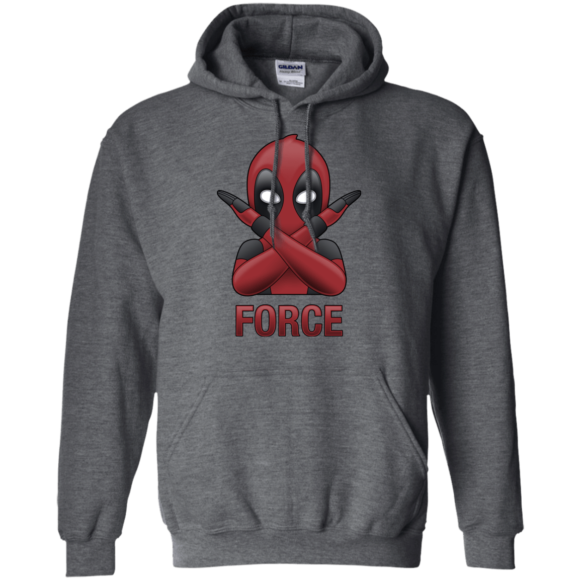 Sweatshirts Dark Heather / S Emoji DP Pullover Hoodie
