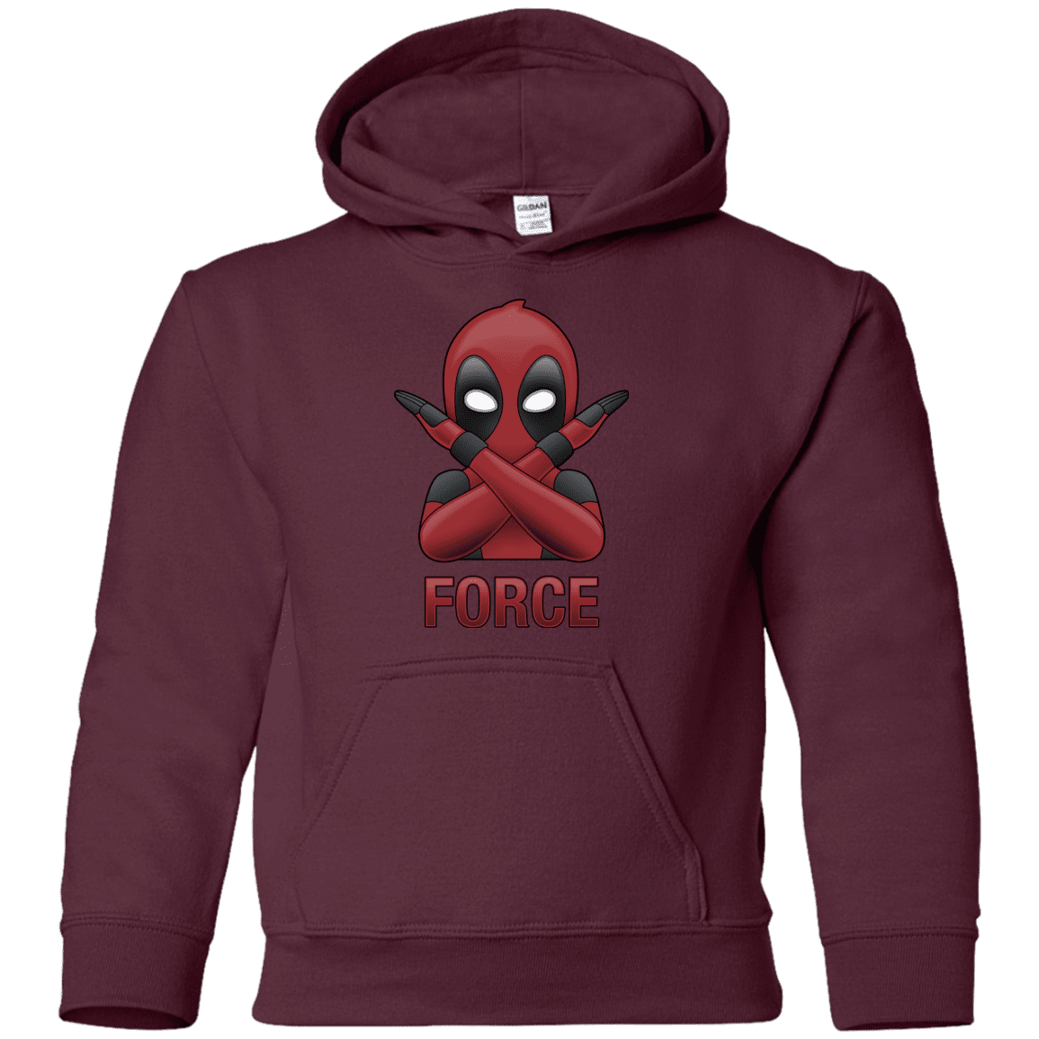 Sweatshirts Maroon / YS Emoji DP Youth Hoodie