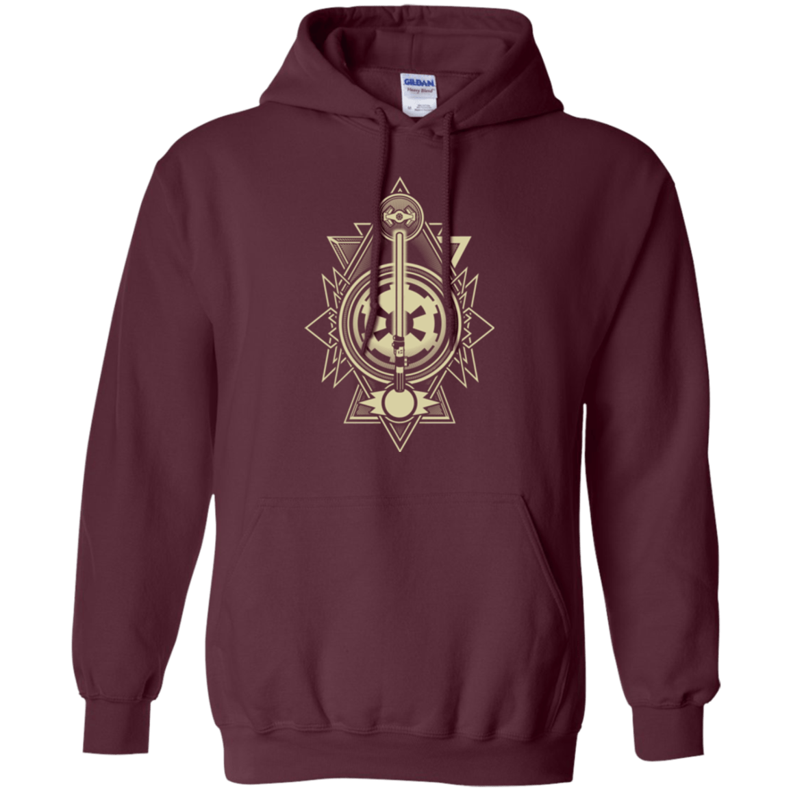 Sweatshirts Maroon / Small Empire Association Pullover Hoodie
