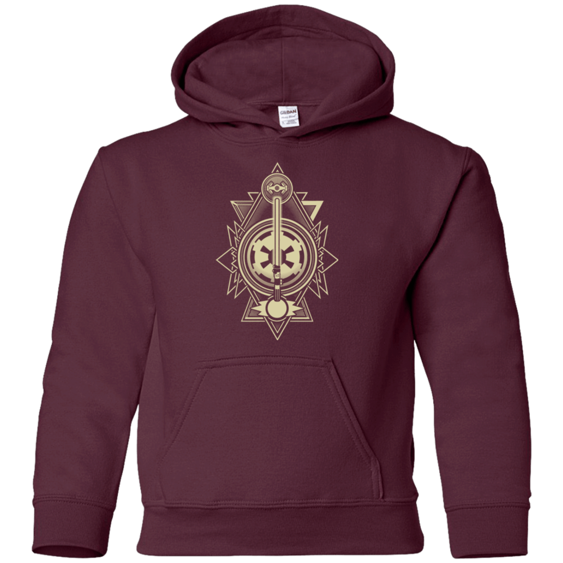 Sweatshirts Maroon / YS Empire Association Youth Hoodie