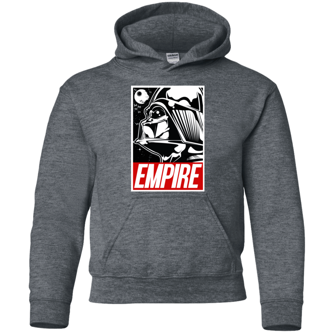 Sweatshirts Dark Heather / YS EMPIRE Youth Hoodie