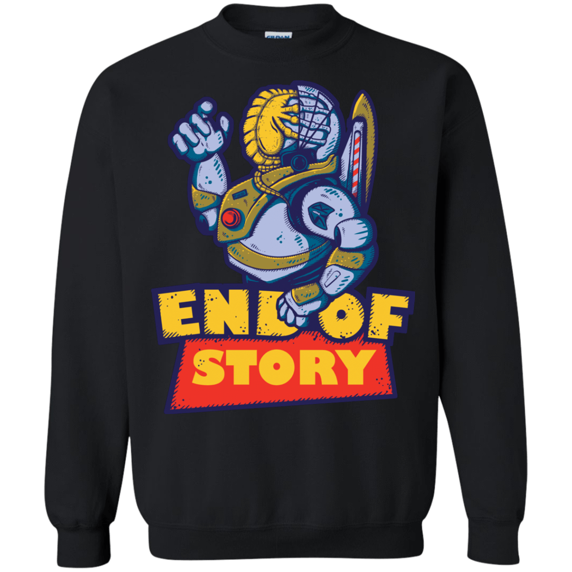 Sweatshirts Black / Small END OF STORY Crewneck Sweatshirt