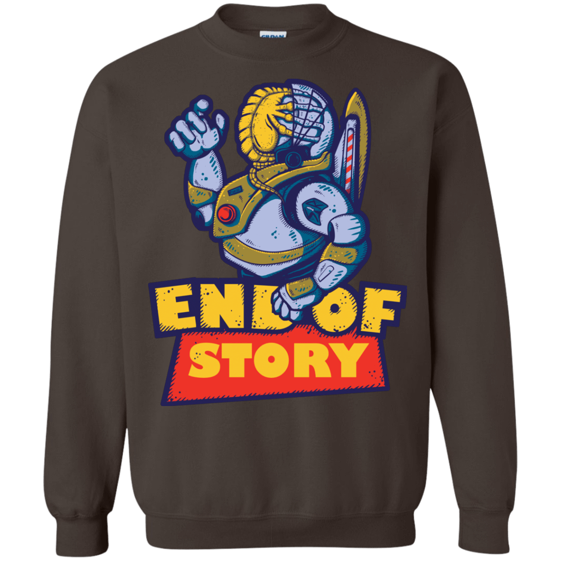 Sweatshirts Dark Chocolate / Small END OF STORY Crewneck Sweatshirt