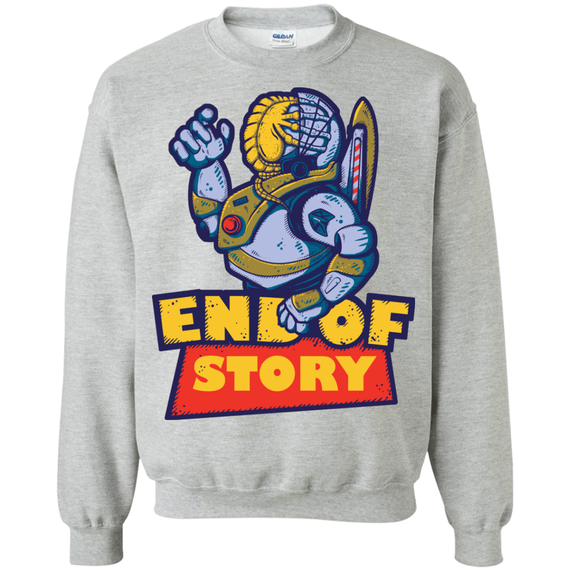 Sweatshirts Sport Grey / Small END OF STORY Crewneck Sweatshirt