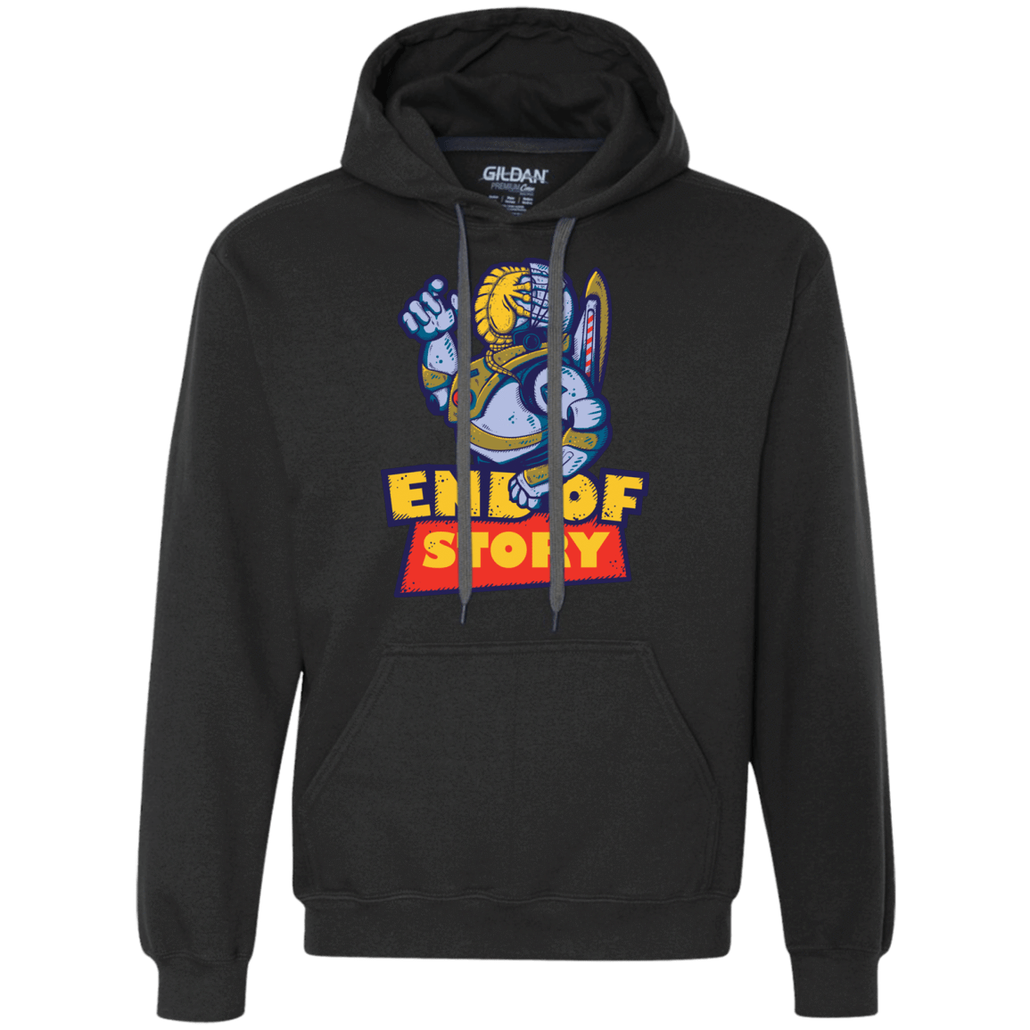 Sweatshirts Black / Small END OF STORY Premium Fleece Hoodie