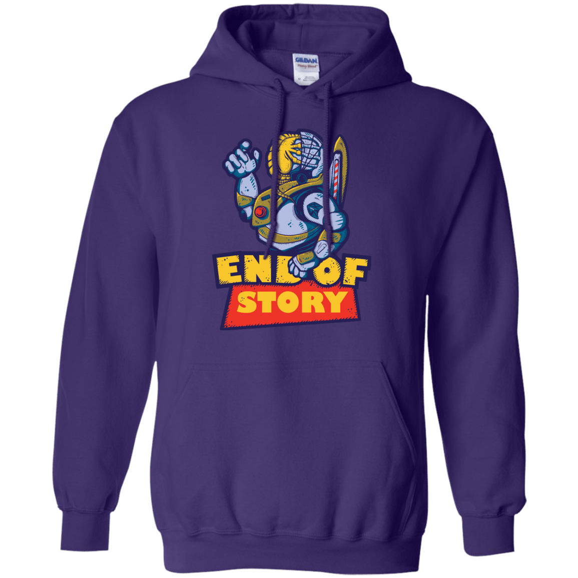 Sweatshirts Purple / Small END OF STORY Pullover Hoodie