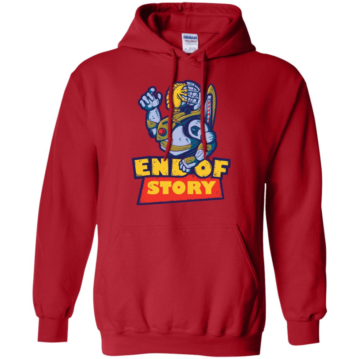 Sweatshirts Red / Small END OF STORY Pullover Hoodie