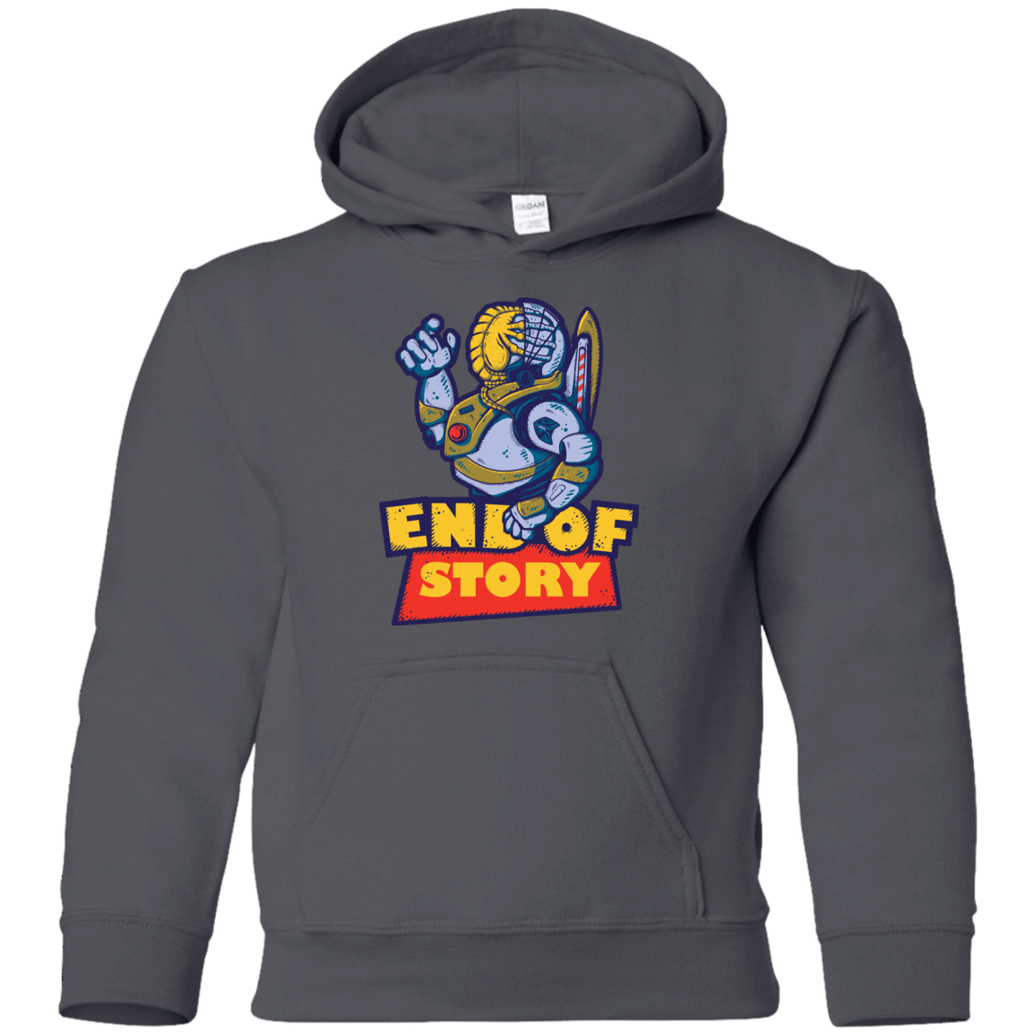 Sweatshirts Charcoal / YS END OF STORY Youth Hoodie