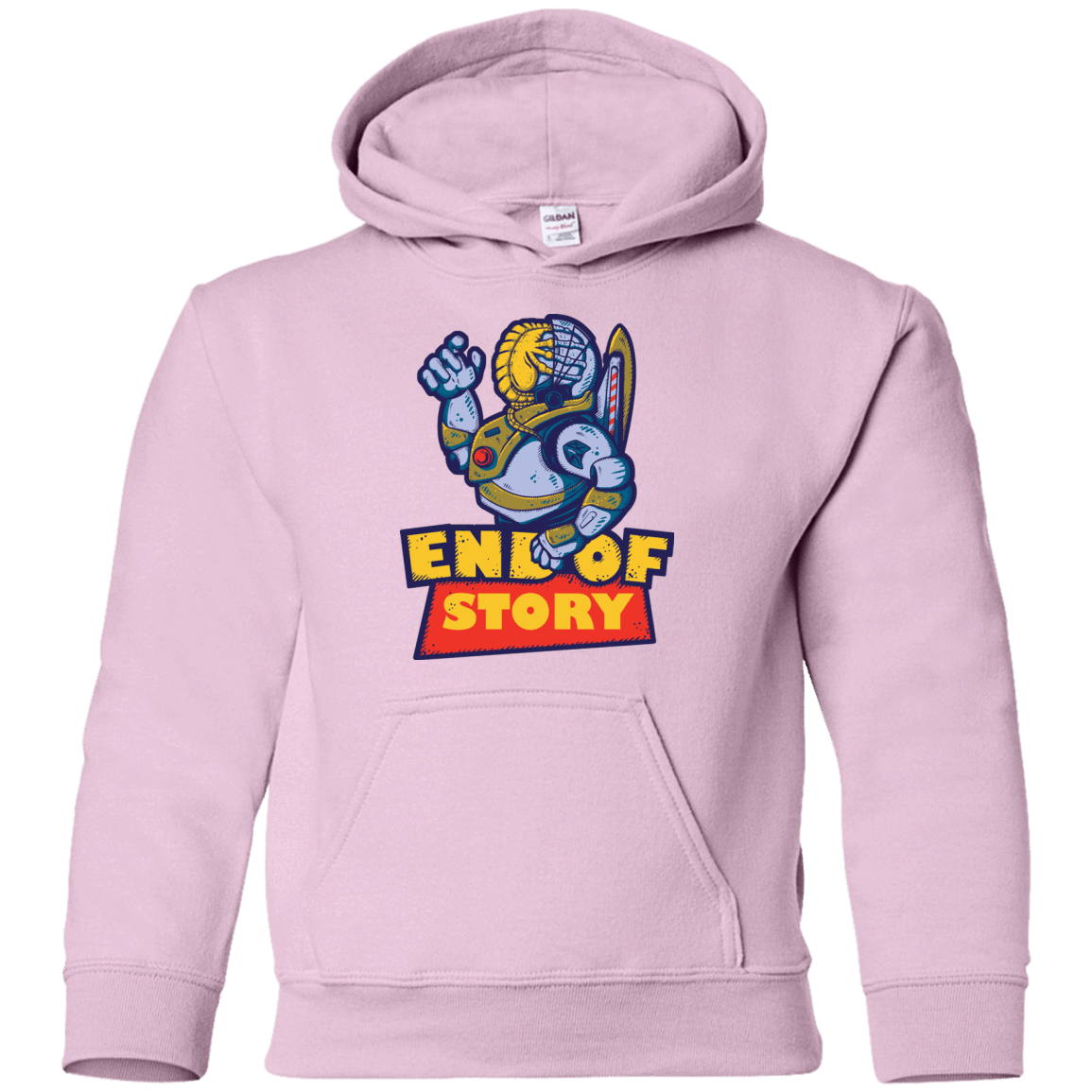 Sweatshirts Light Pink / YS END OF STORY Youth Hoodie