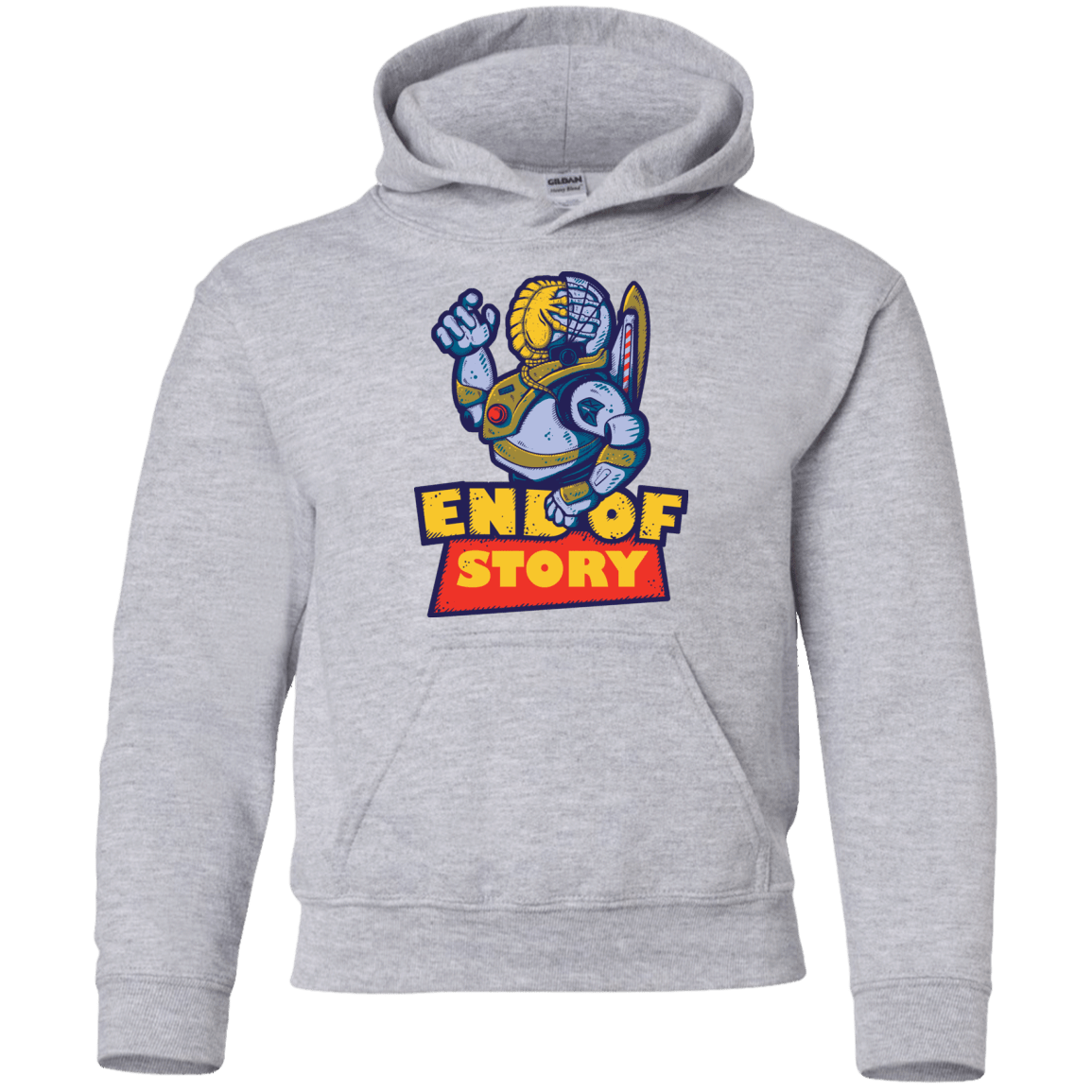 Sweatshirts Sport Grey / YS END OF STORY Youth Hoodie