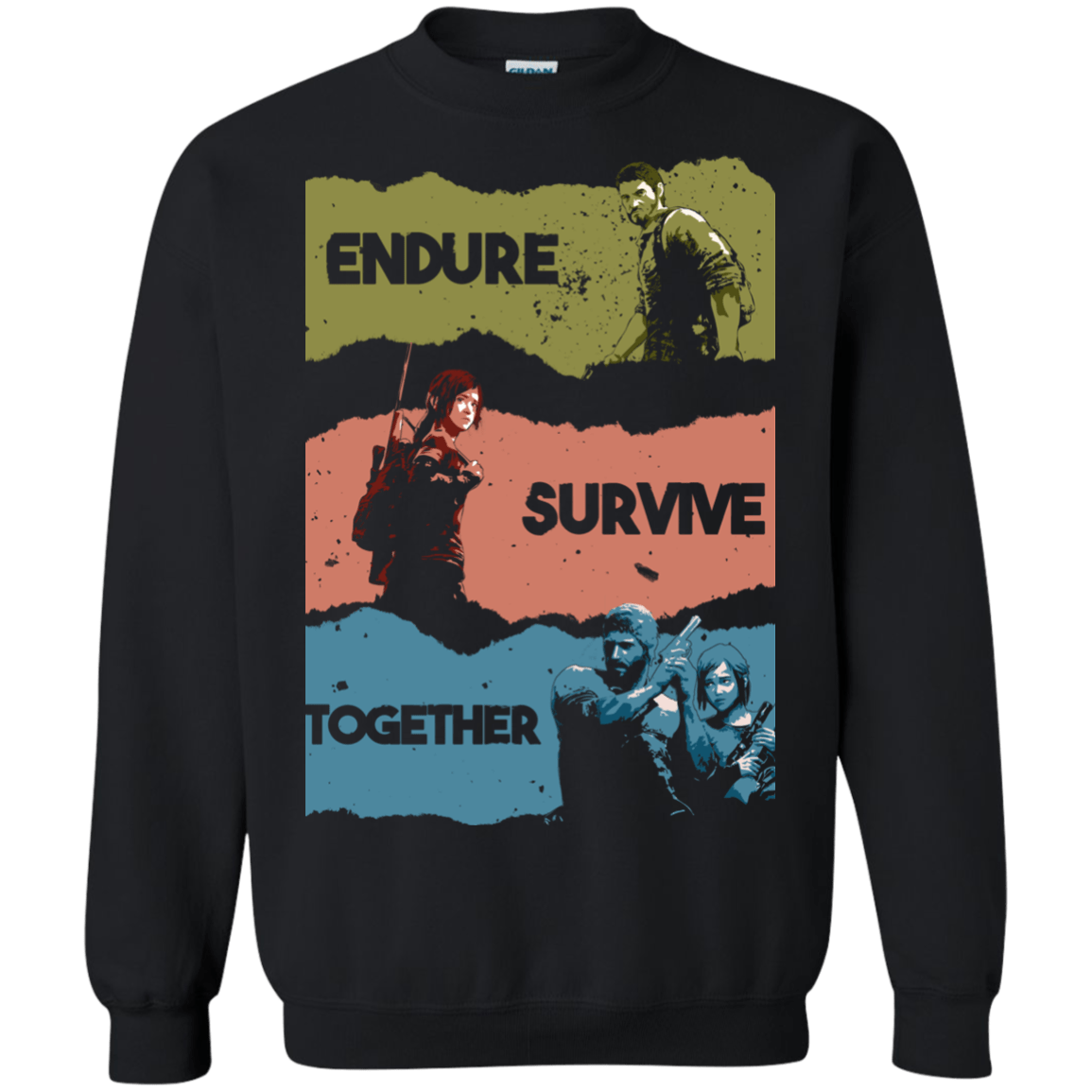 Sweatshirts Black / Small Endure Survive GBU Crewneck Sweatshirt