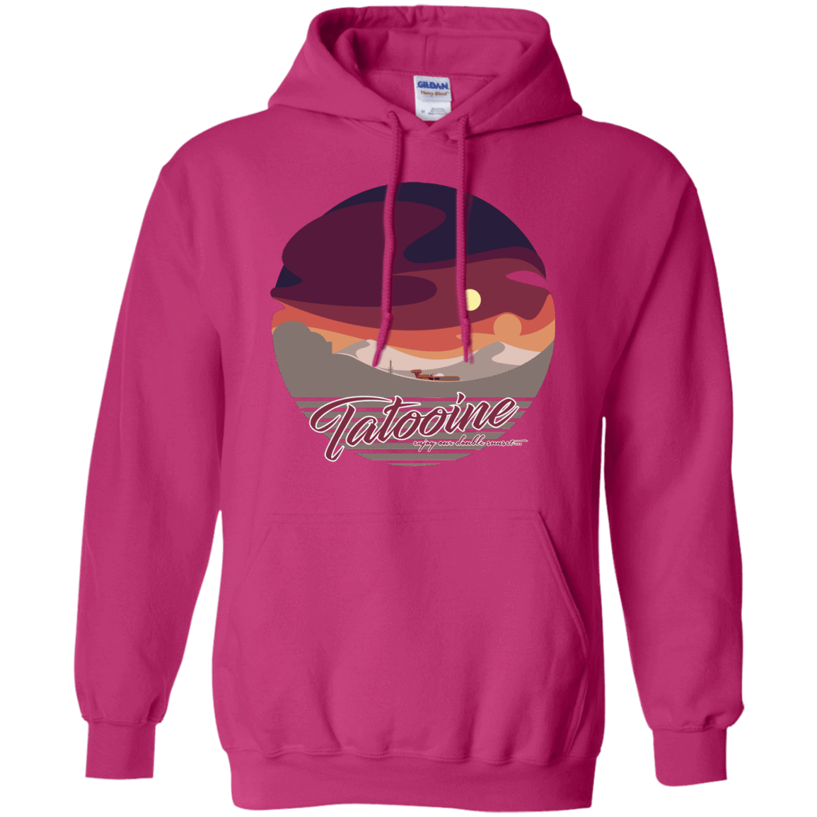 Sweatshirts Heliconia / S Enjoy Our Double Sunset Pullover Hoodie