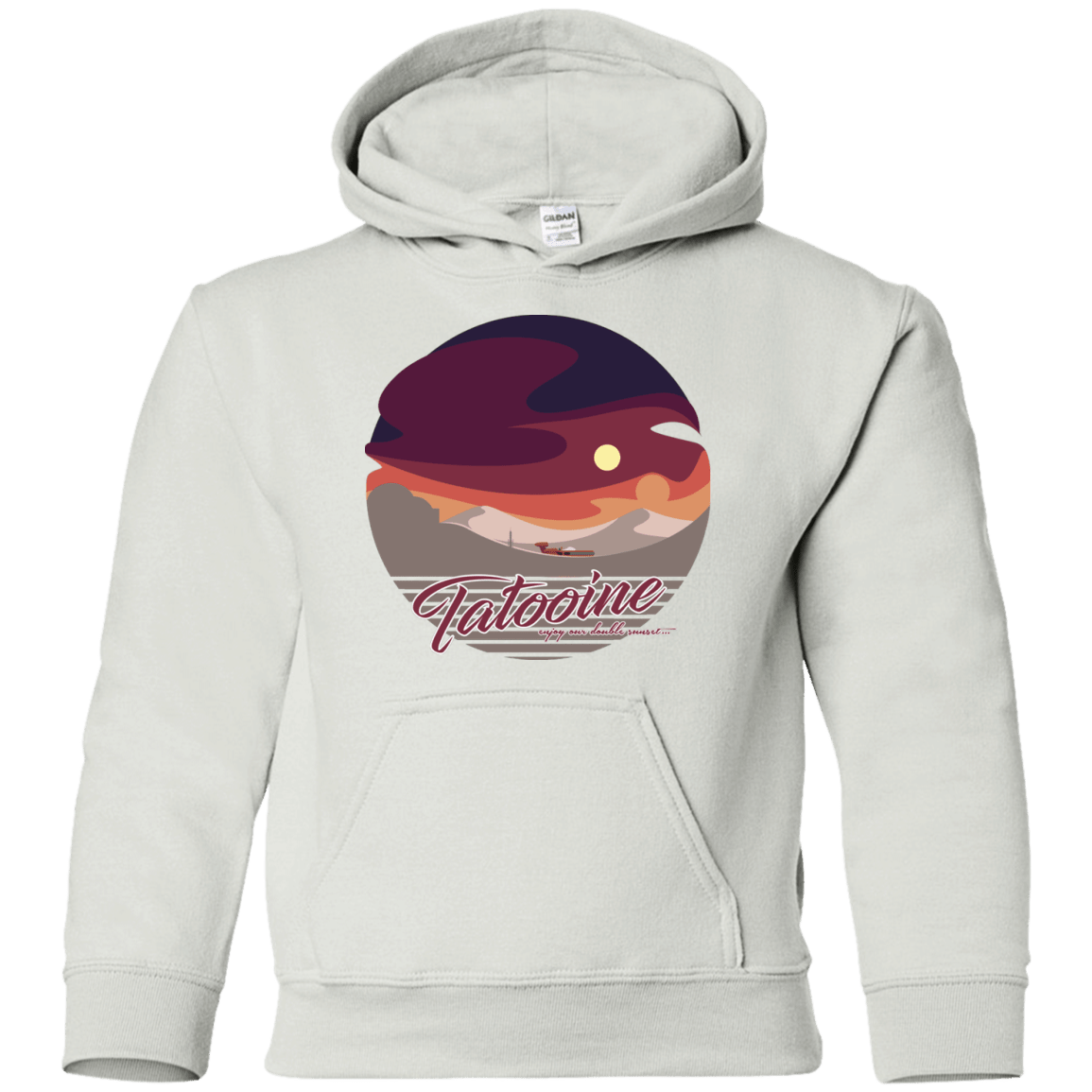 Sweatshirts White / YS Enjoy Our Double Sunset Youth Hoodie