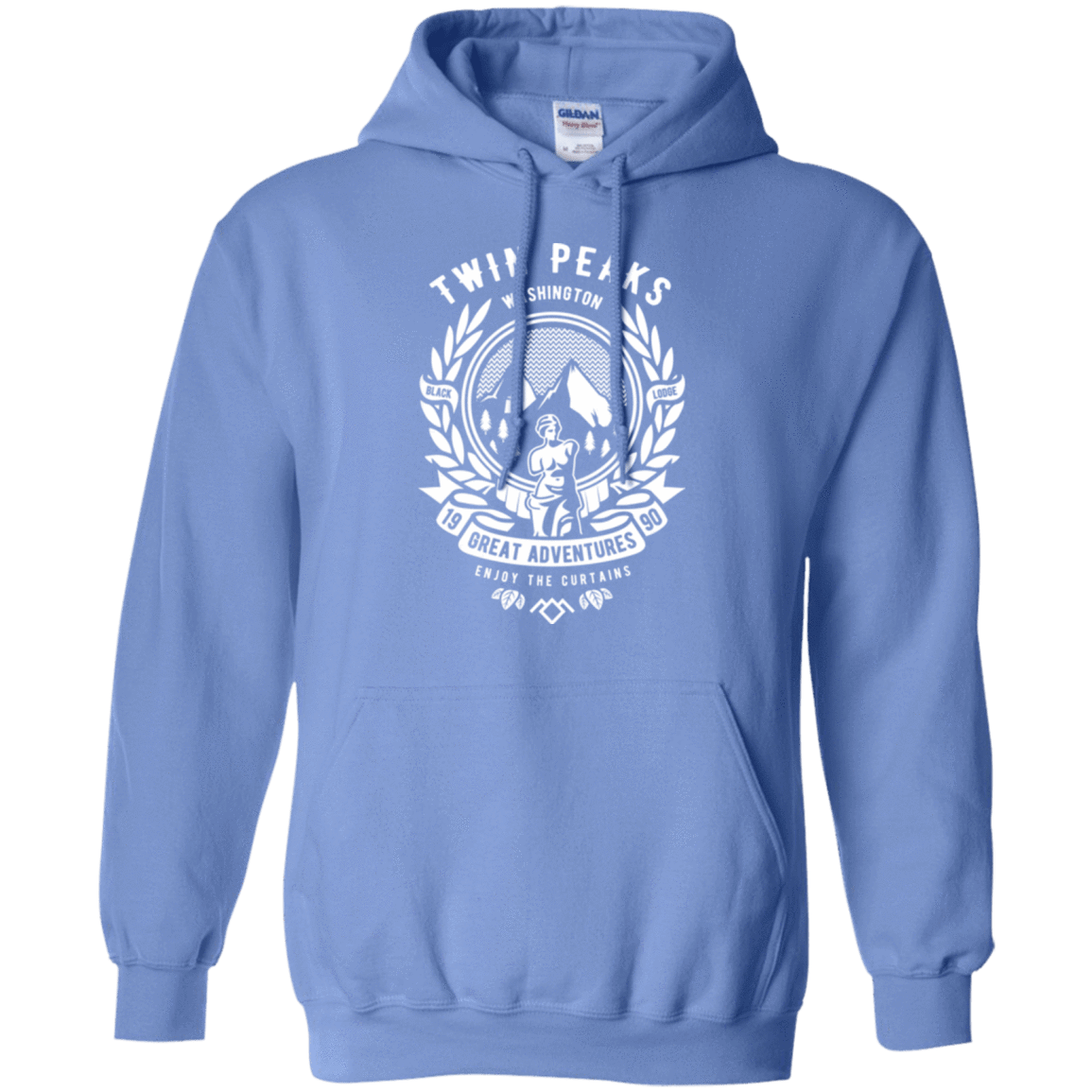 Sweatshirts Carolina Blue / Small ENJOY THE CURTAINS Pullover Hoodie