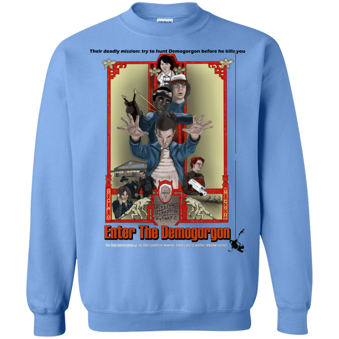 Sweatshirts Carolina Blue / S Enter the Dragon Crewneck Sweatshirt