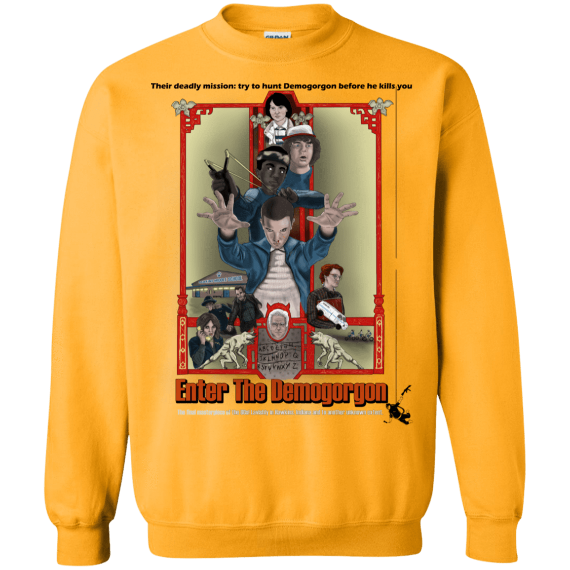 Sweatshirts Gold / S Enter the Dragon Crewneck Sweatshirt