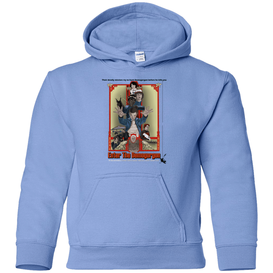 Sweatshirts Carolina Blue / YS Enter the Dragon Youth Hoodie