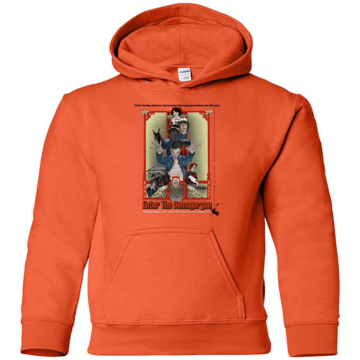 Sweatshirts Orange / YS Enter the Dragon Youth Hoodie