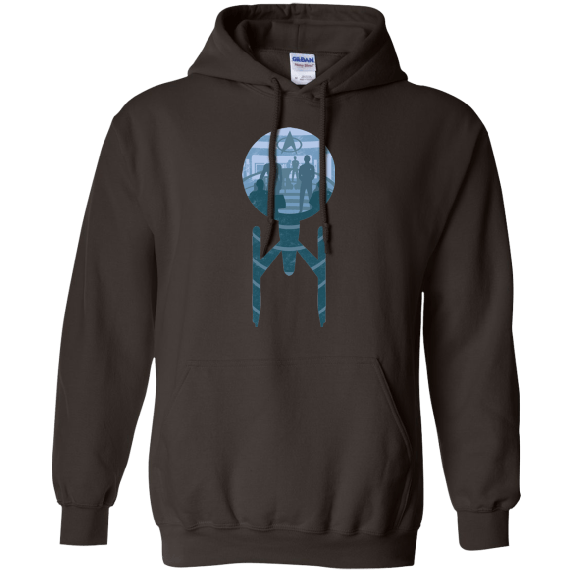 Sweatshirts Dark Chocolate / Small Enterprise Crew Pullover Hoodie