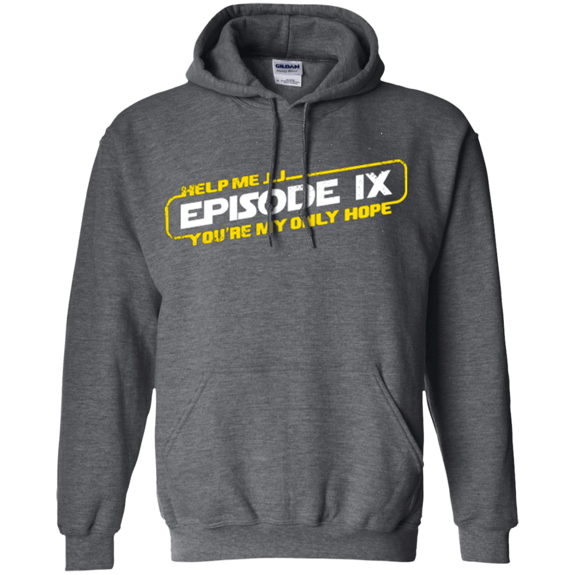 Sweatshirts Dark Heather / Small Episode IX Pullover Hoodie
