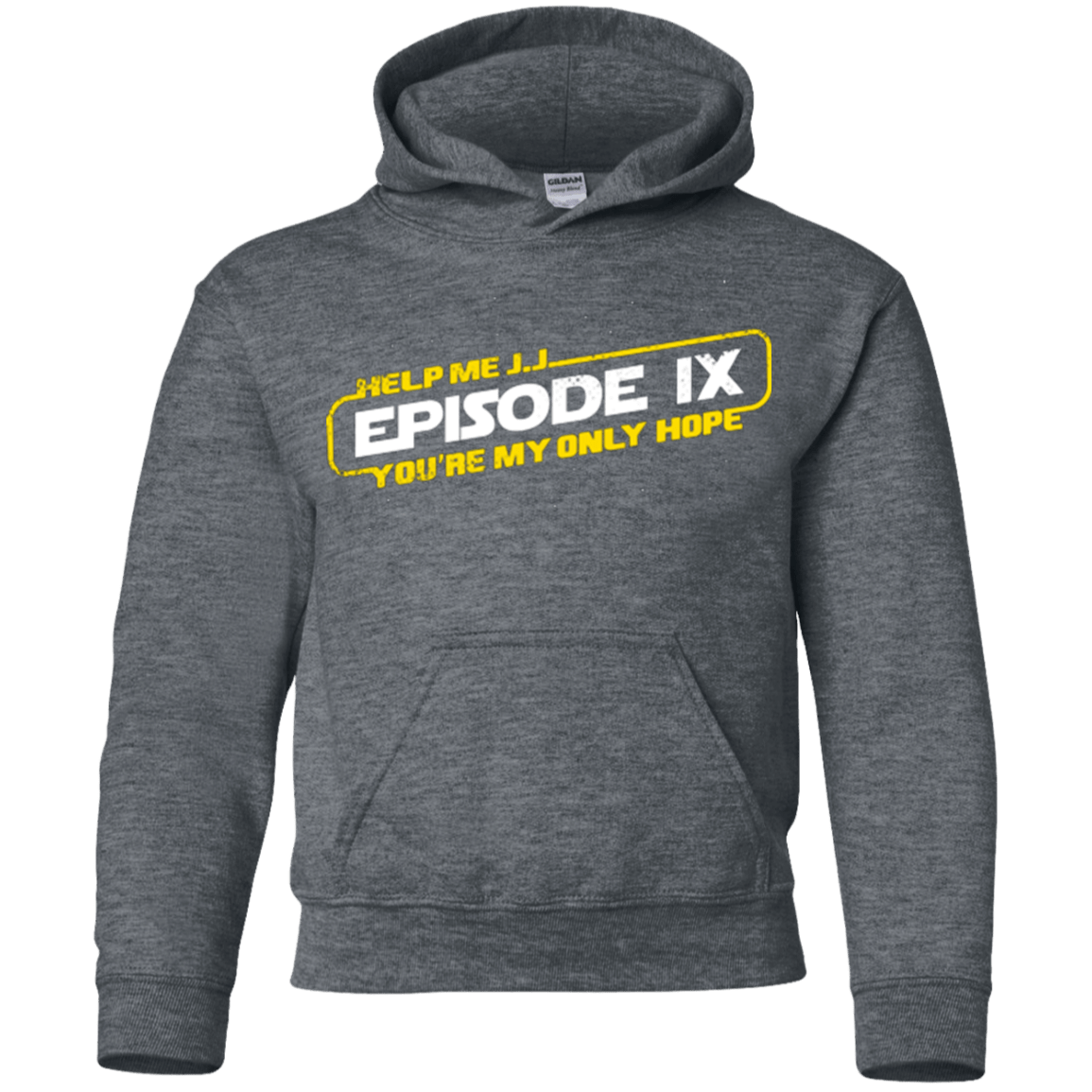 Sweatshirts Dark Heather / YS Episode IX Youth Hoodie