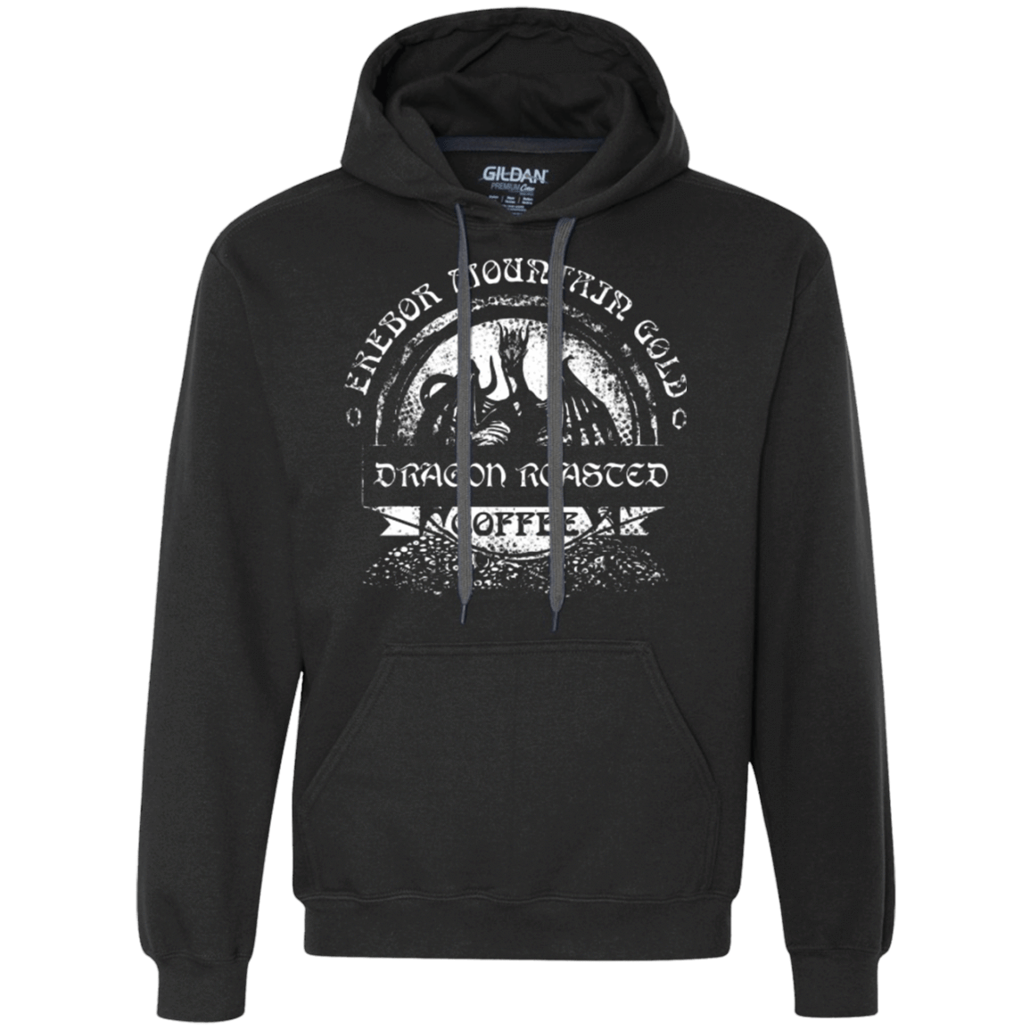Sweatshirts Black / Small Erebor Coffee Premium Fleece Hoodie