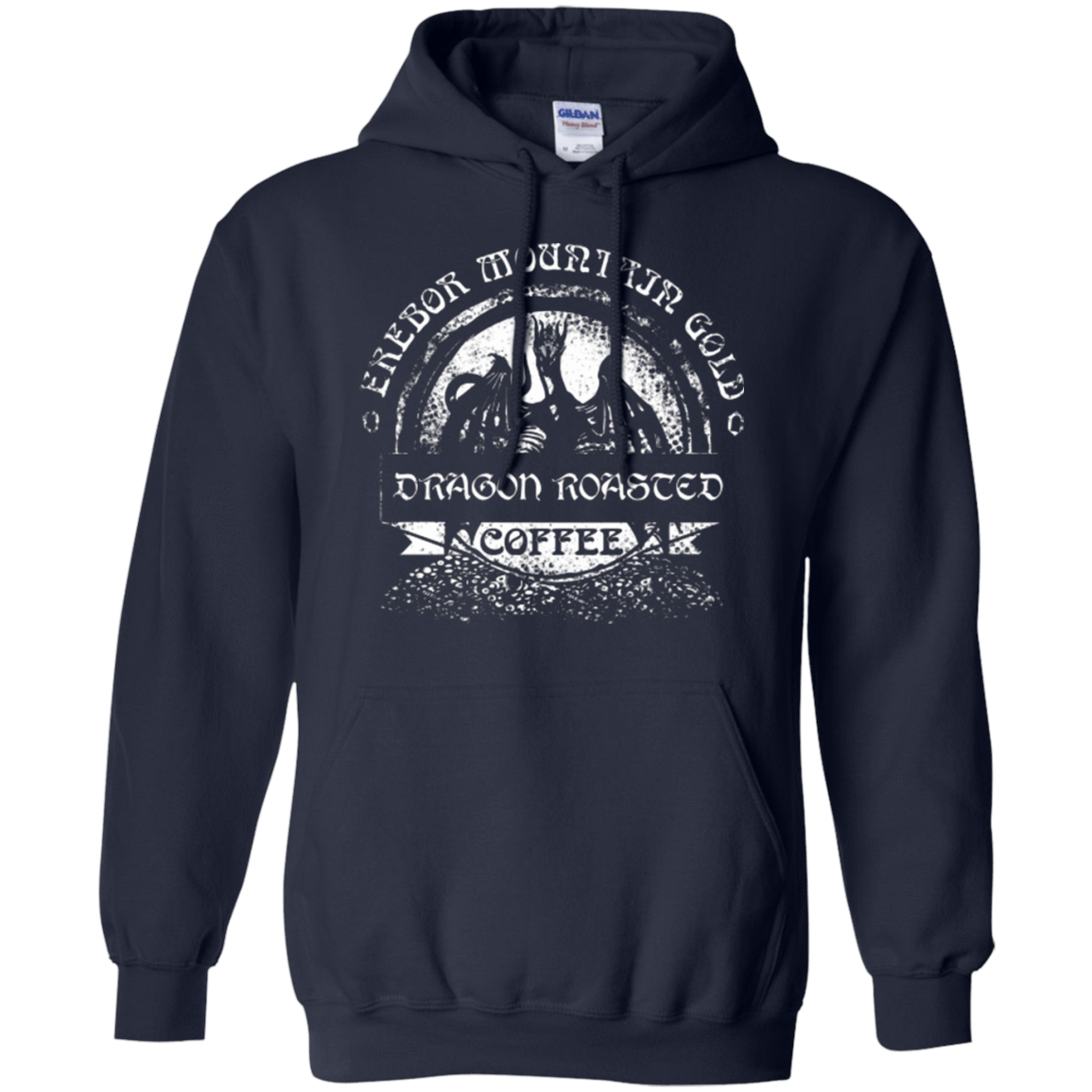 Sweatshirts Navy / Small Erebor Coffee Pullover Hoodie