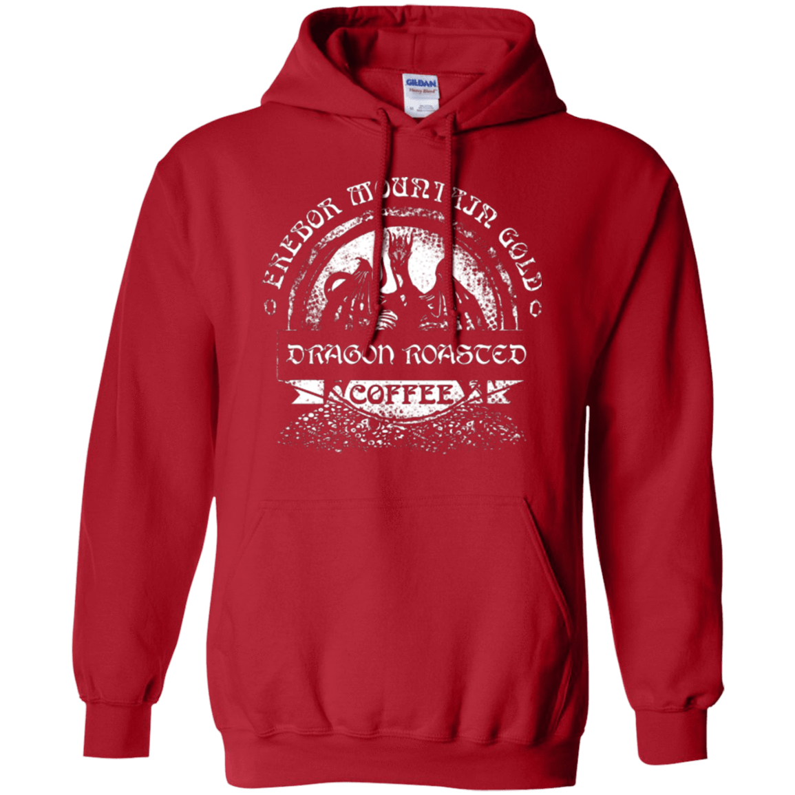 Sweatshirts Red / Small Erebor Coffee Pullover Hoodie