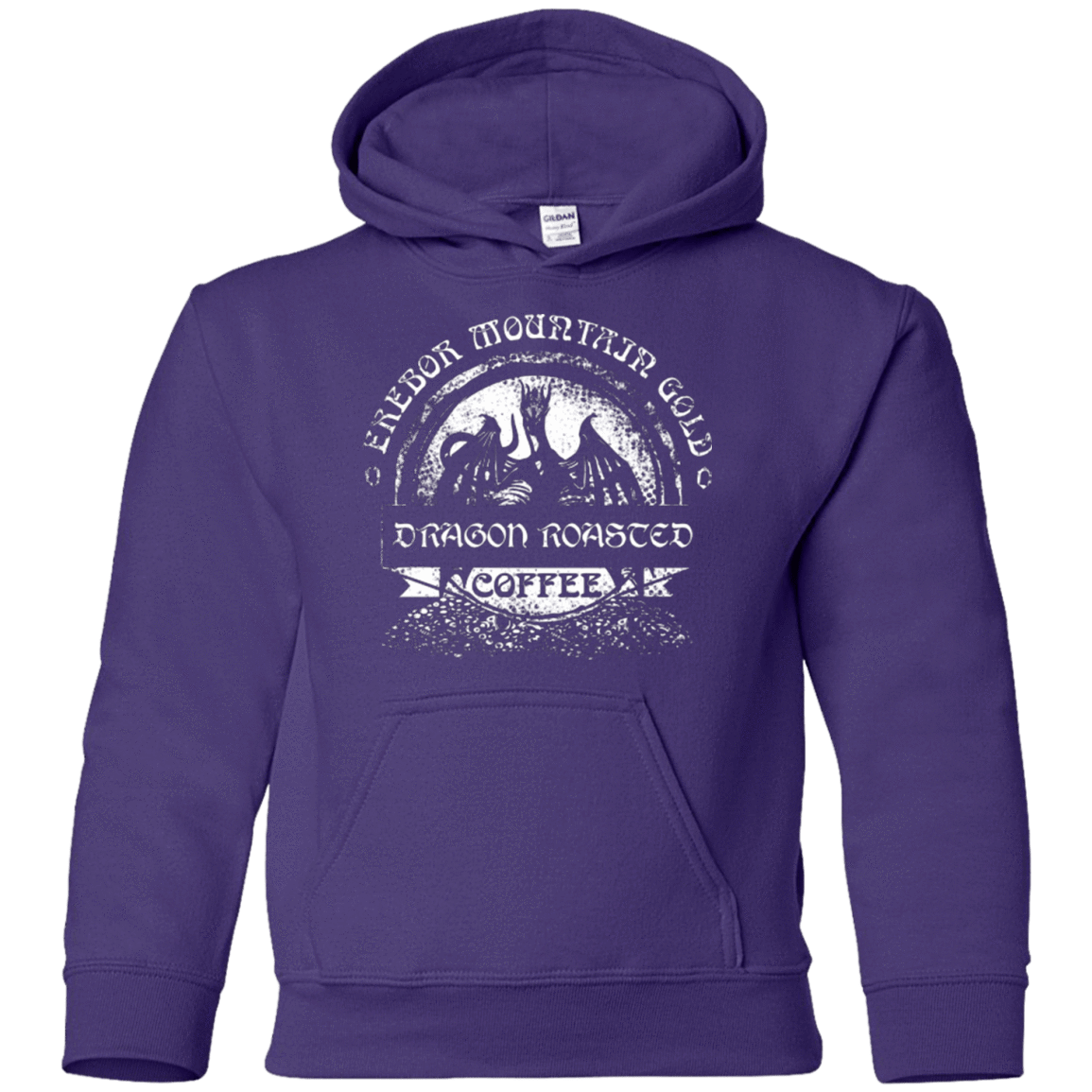 Sweatshirts Purple / YS Erebor Coffee Youth Hoodie