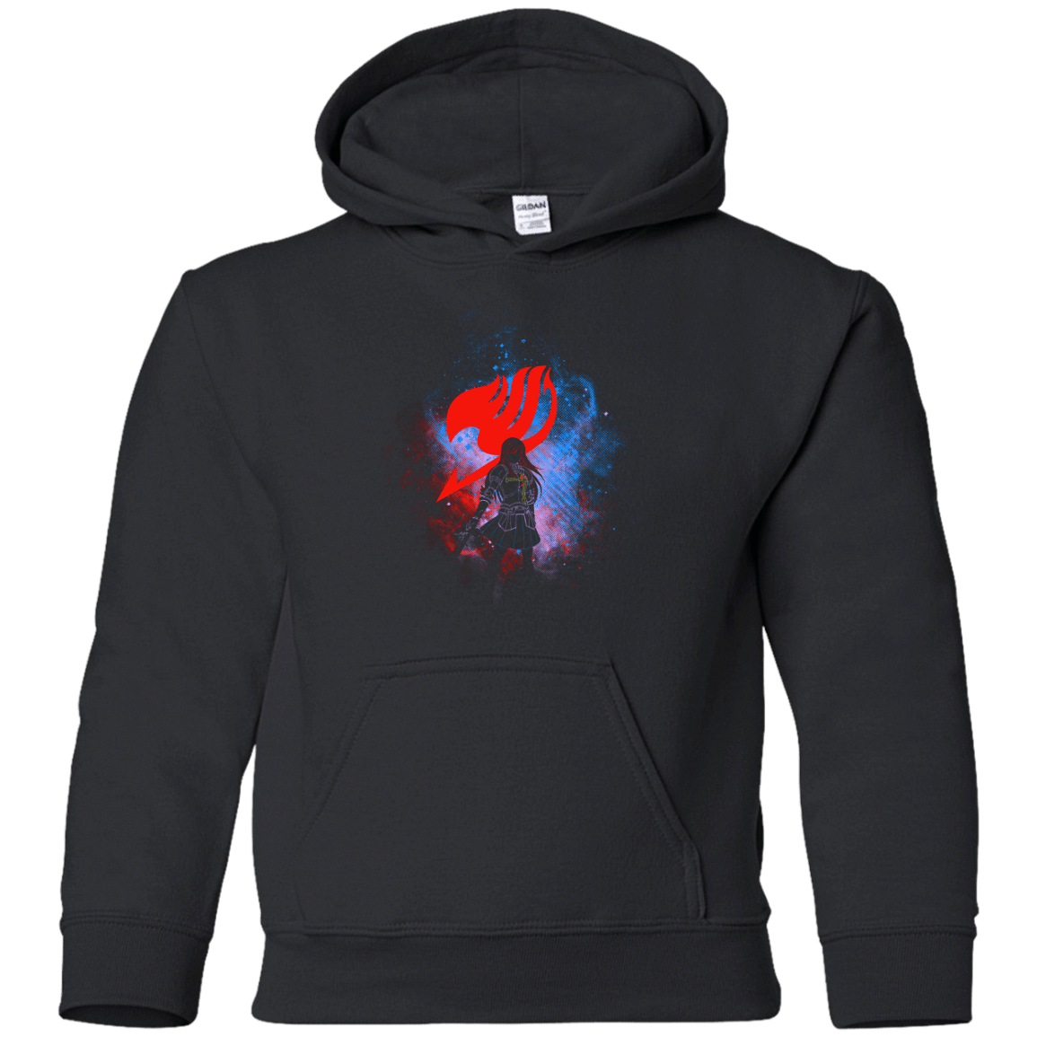 Sweatshirts Black / YS ERZA ART Youth Hoodie